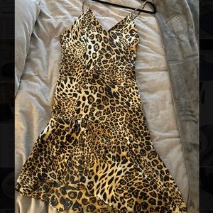 Gorgeous BNWT Cheetah Print Silky Dress